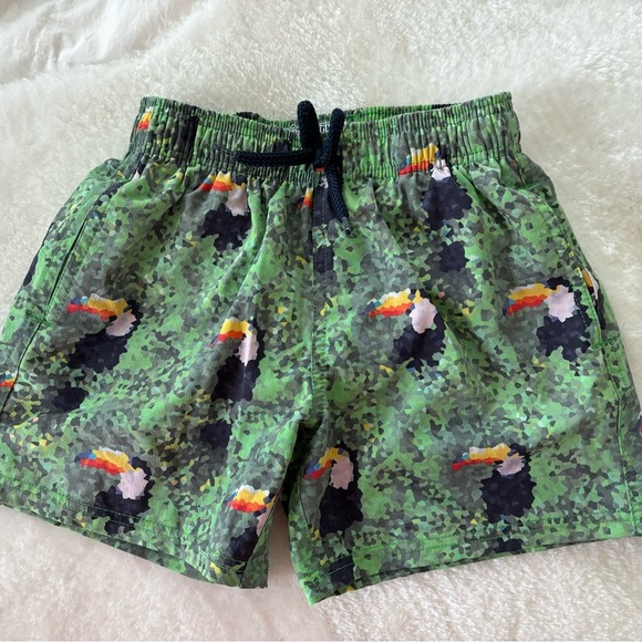 VILEBREQUIN Blue Toucans Merise Swim Shorts Boys - Picture 2 of 7